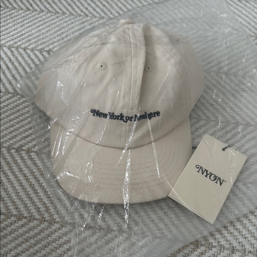 NYON New York or Nowhere KIDS  "Signature" Dad Hat - Cream